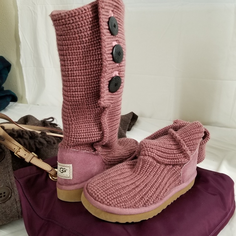 Ugg Cardy Sweater Sz 7